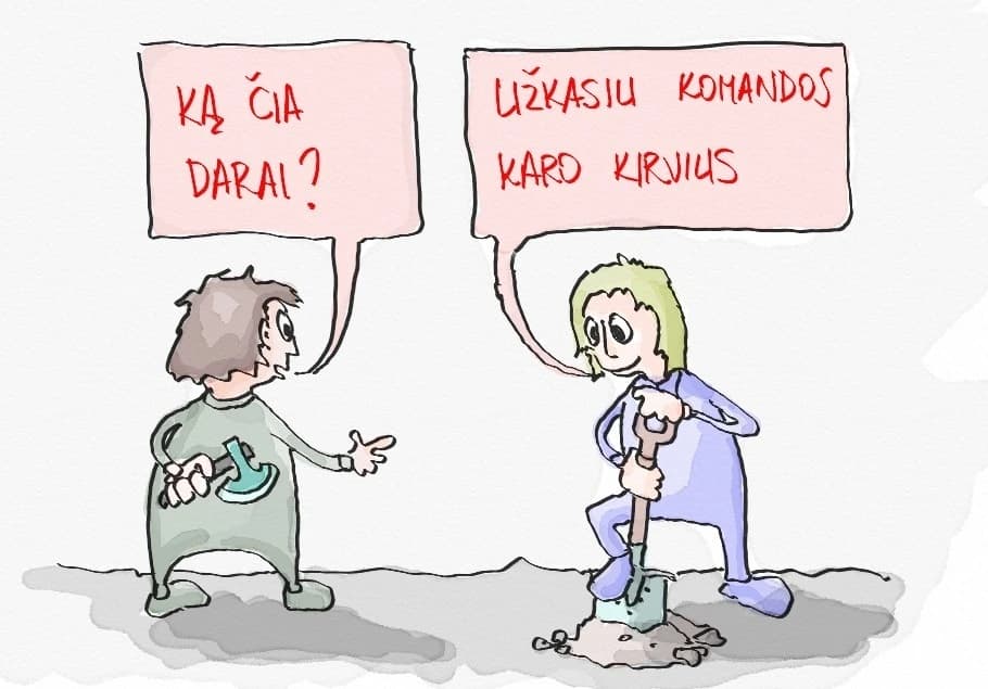 Akvarelinė iliustracija bręstančios komandos tema